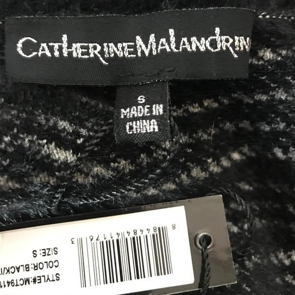 NWT Catherine Malandrino Zebra Open Front Cardigan - Picture 12 of 16